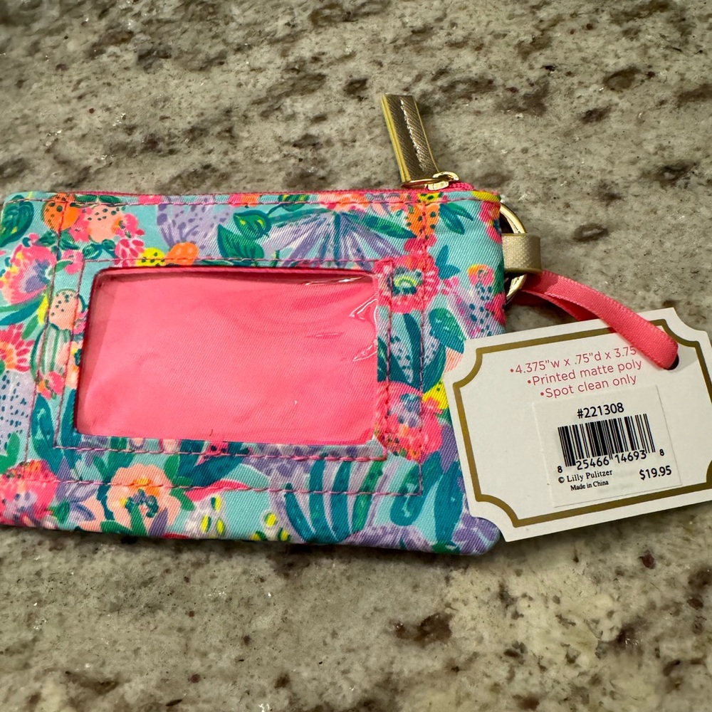 NWT Lilly Pulitzer mini wallet/card case